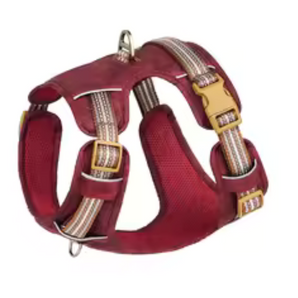 No-Pull Dog Harness in Burgundy