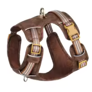 No-Pull Dog Harness in Brown